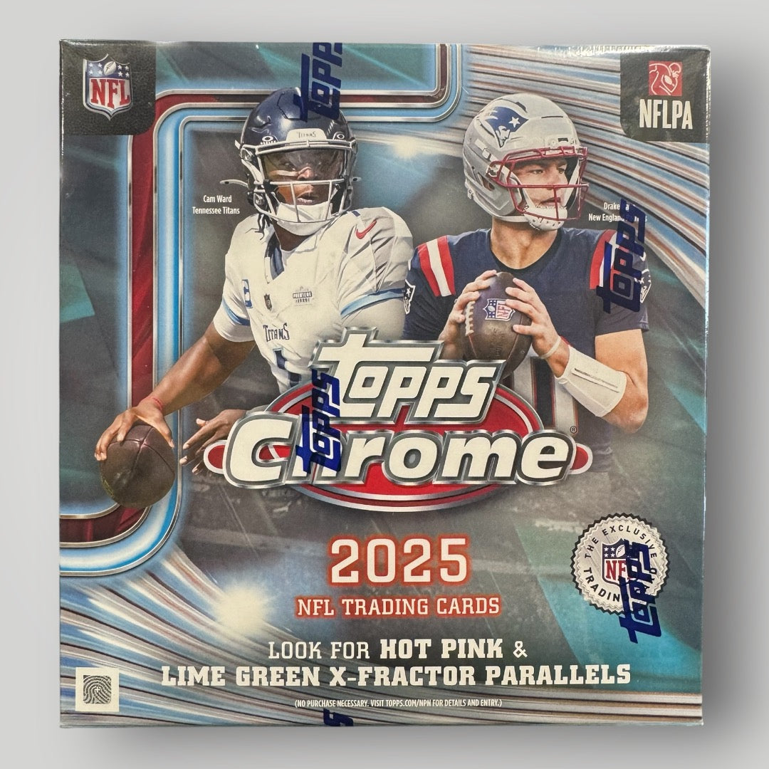 Topps Chrome NFL Mega Box 2025