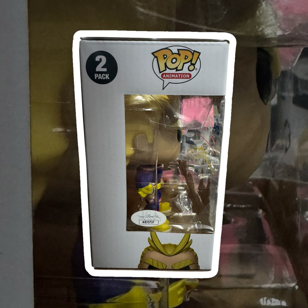 My Hero Academia All Might & Deku Autographed by Christopher Sabat