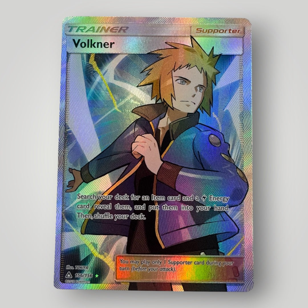volkner pokemon card 156/156 Color:White THESE VINTAGE POKEMON CARDS Description coming soon... lorcana-rise-of-the-floodborn