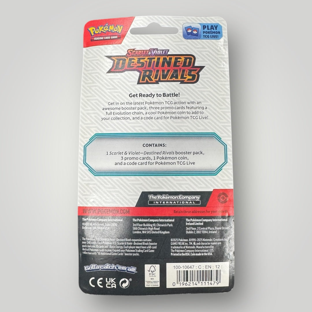 Destined Rivals Blister (Fuecoco, Crocalor, & Skeledirge)