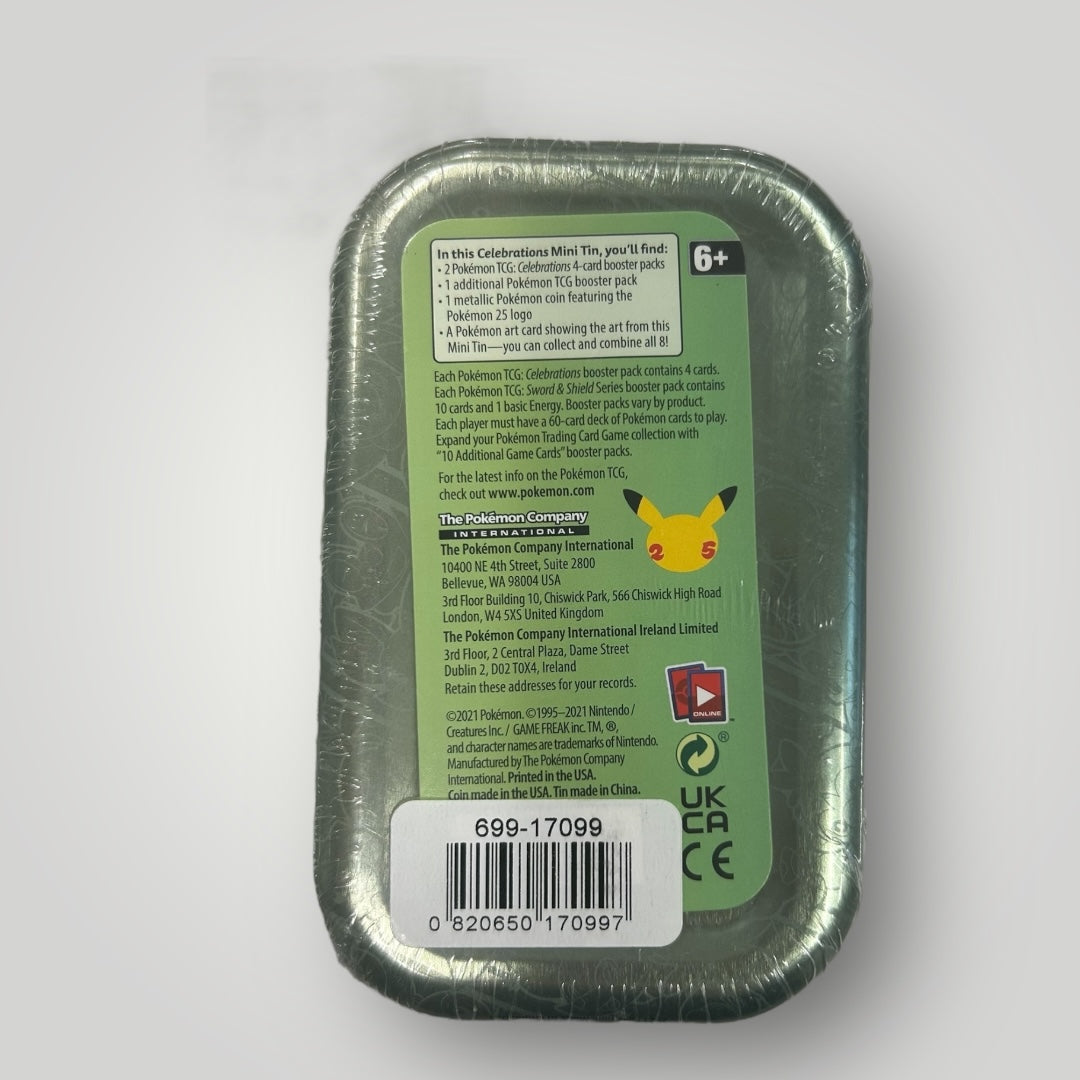 Pokémon: Celebration mini tins Johto