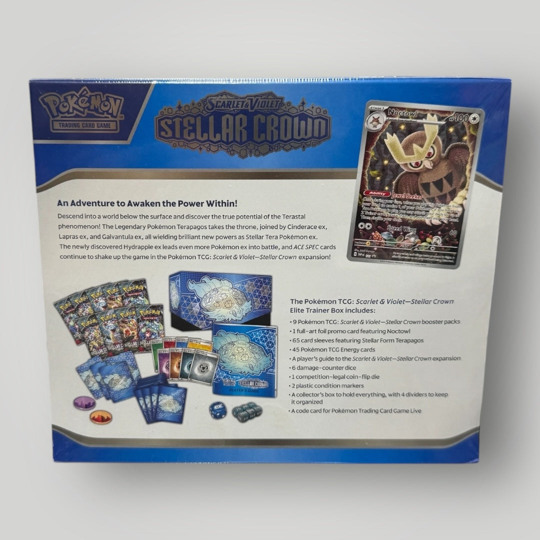 Pokemon SV07 Stellar Crown Elite Trainer Box