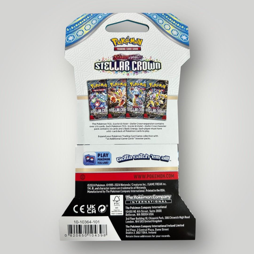 Stellar Crown Sleeved Booster Pack