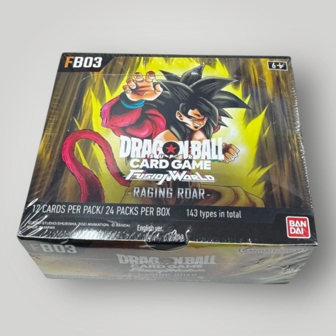 Dragon Ball Super Card Game Fusion World Raging War Booster Box
