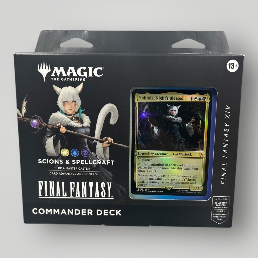ffxiv booster box Magic the gathering: Final Fantasy Scions & Spellcraft Commander Deck –  POP'N TOYZ