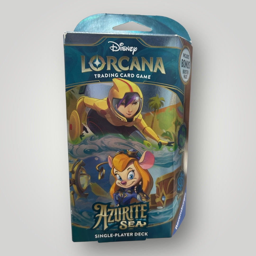 Lorcana:Azurite Sea single player deck (Emerald & Sapphire) – POP'N TOYZ