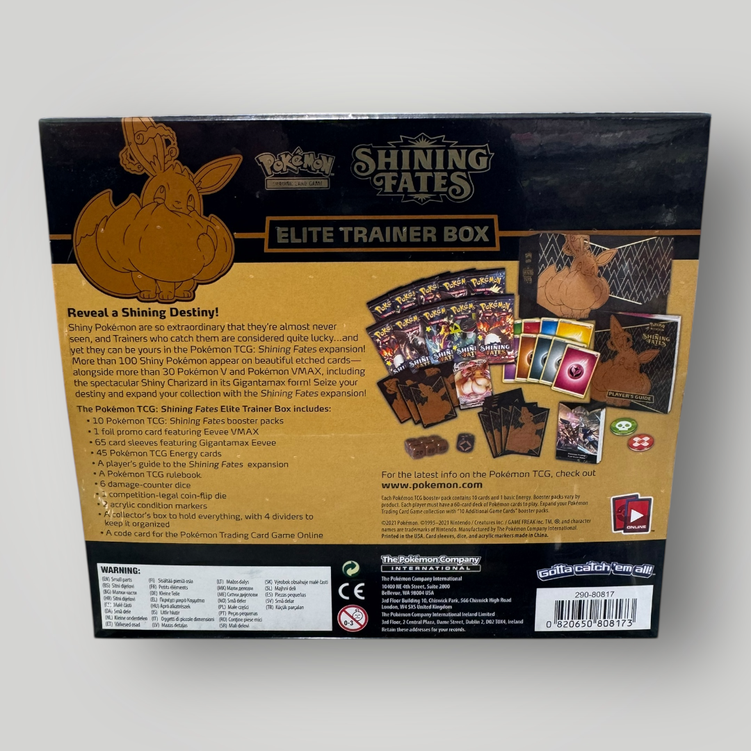 Pokemon Shining Fates Elite Trainer Box