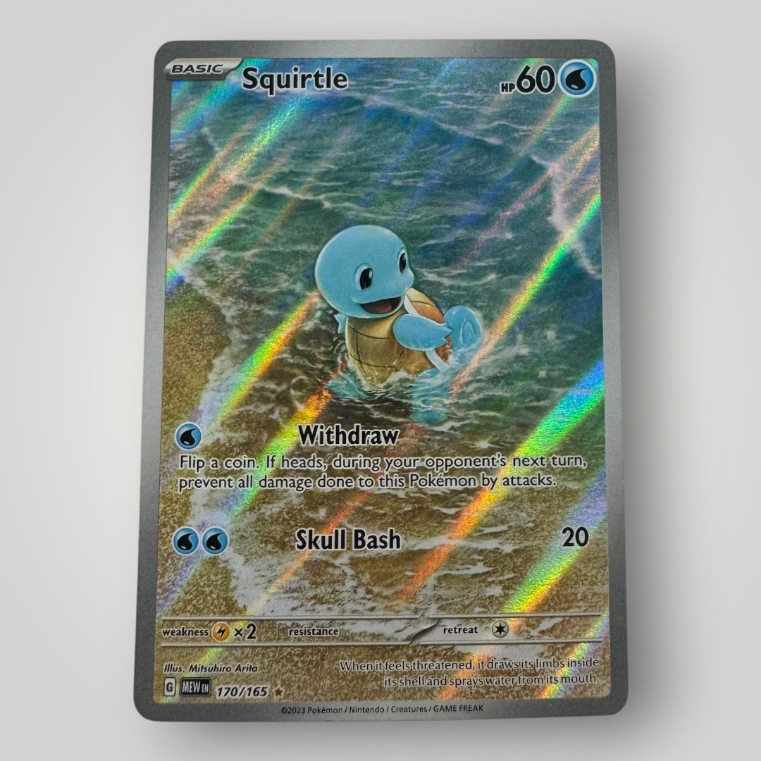 squirtle card sleeves Squirtle 170/165 – POP'N TOYZ