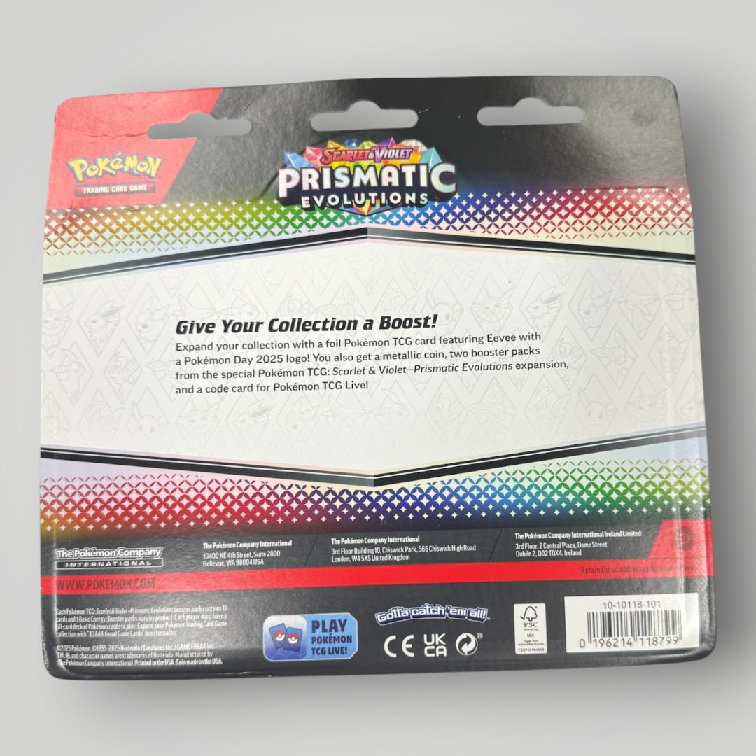 Prismatic 2 pack blister