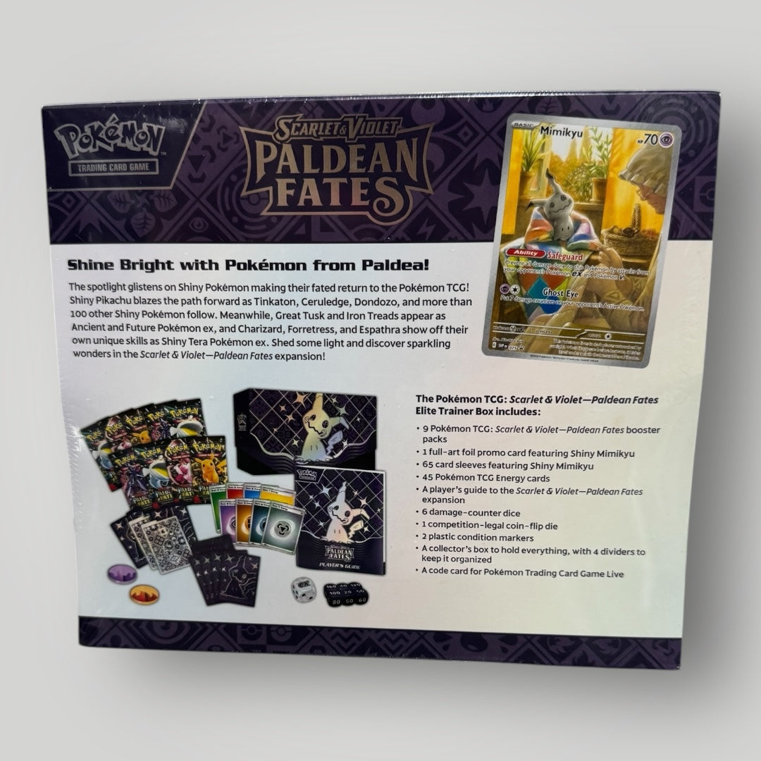 Pokemon S&V Paldean Fates ETB