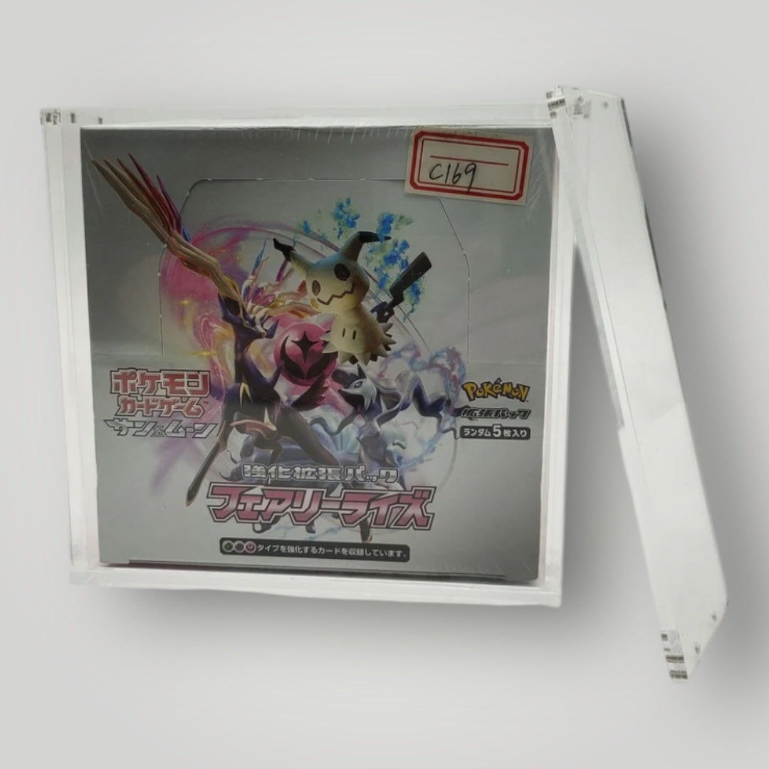 Poke Armor- Japanese Booster Box Acrylic Case- 30 Pack Box