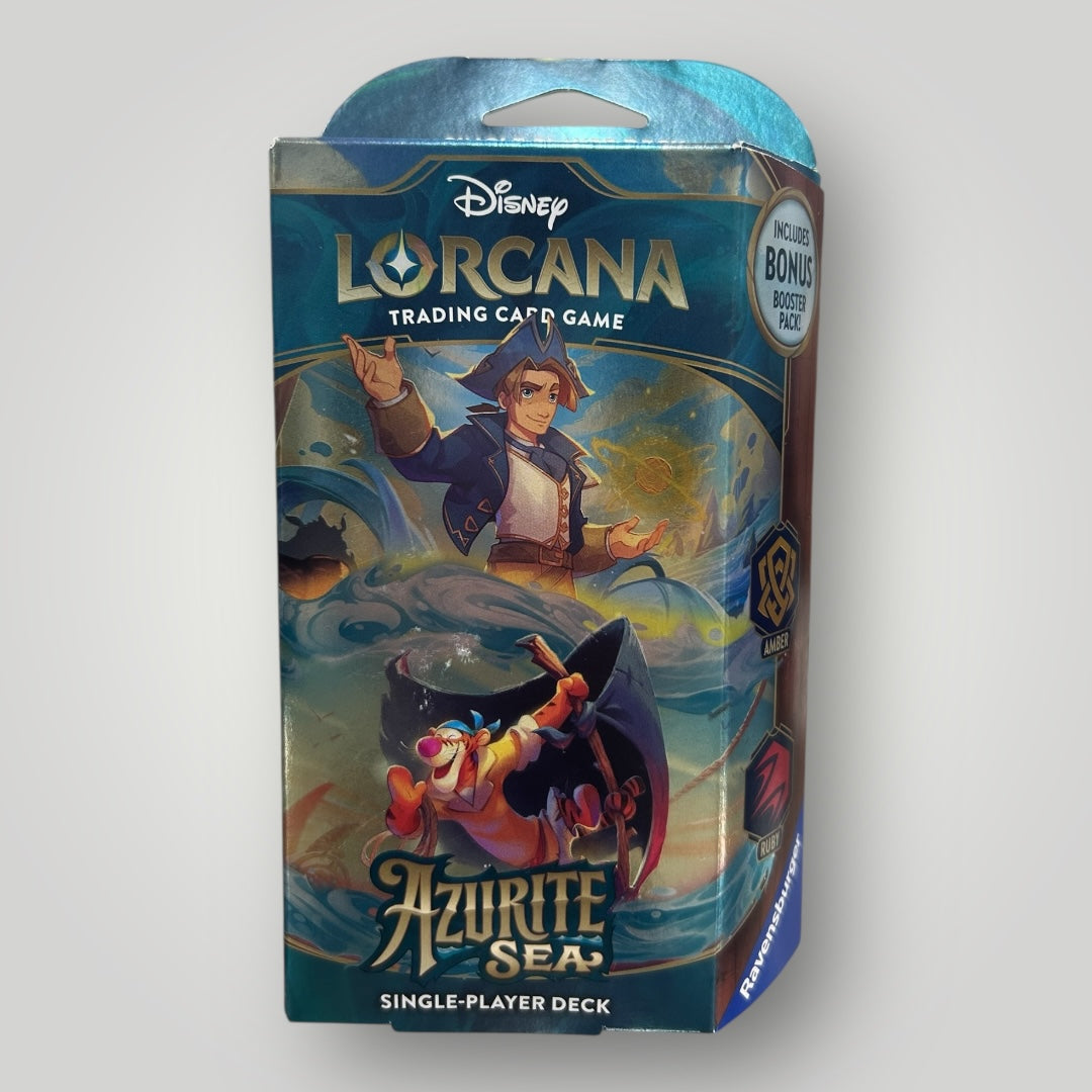 booster box azurite sea Disney Lorcana Set 6 Azurite Sea Booster Box – Anime TCG.net main image 0