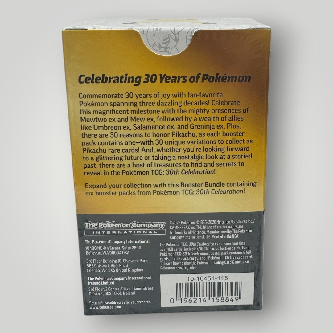 30th Celebration booster bundle