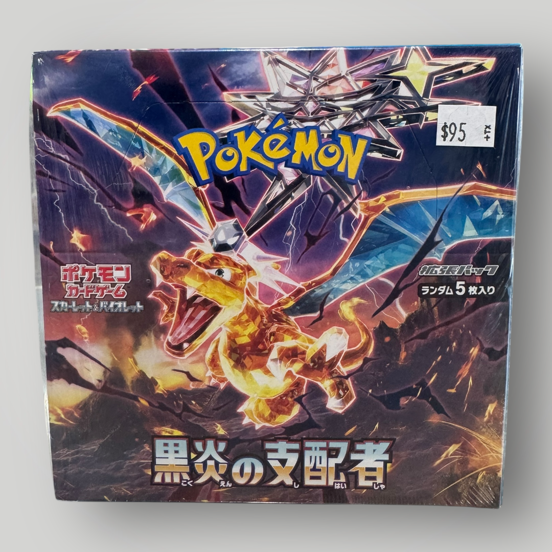 Pokemon Ruler of the Black Flame Booster Box - SV3 Japanese