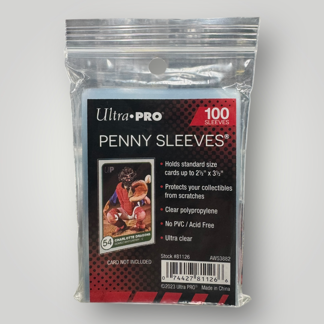 ultra pro trading card sleeves Ultra PRO Penny Sleeves 100 pack – POP'N TOYZ