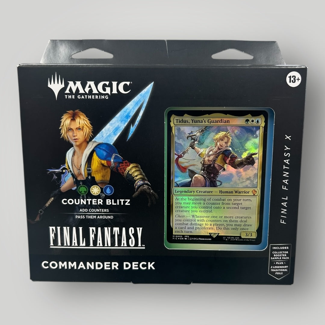 Magic The Gathering: Final Fantasy Counter Blitz Commander Deck POP'N TOYZ Magic The Gathering: Final Fantasy Counter Blitz Commander Deck POP'N TOYZ