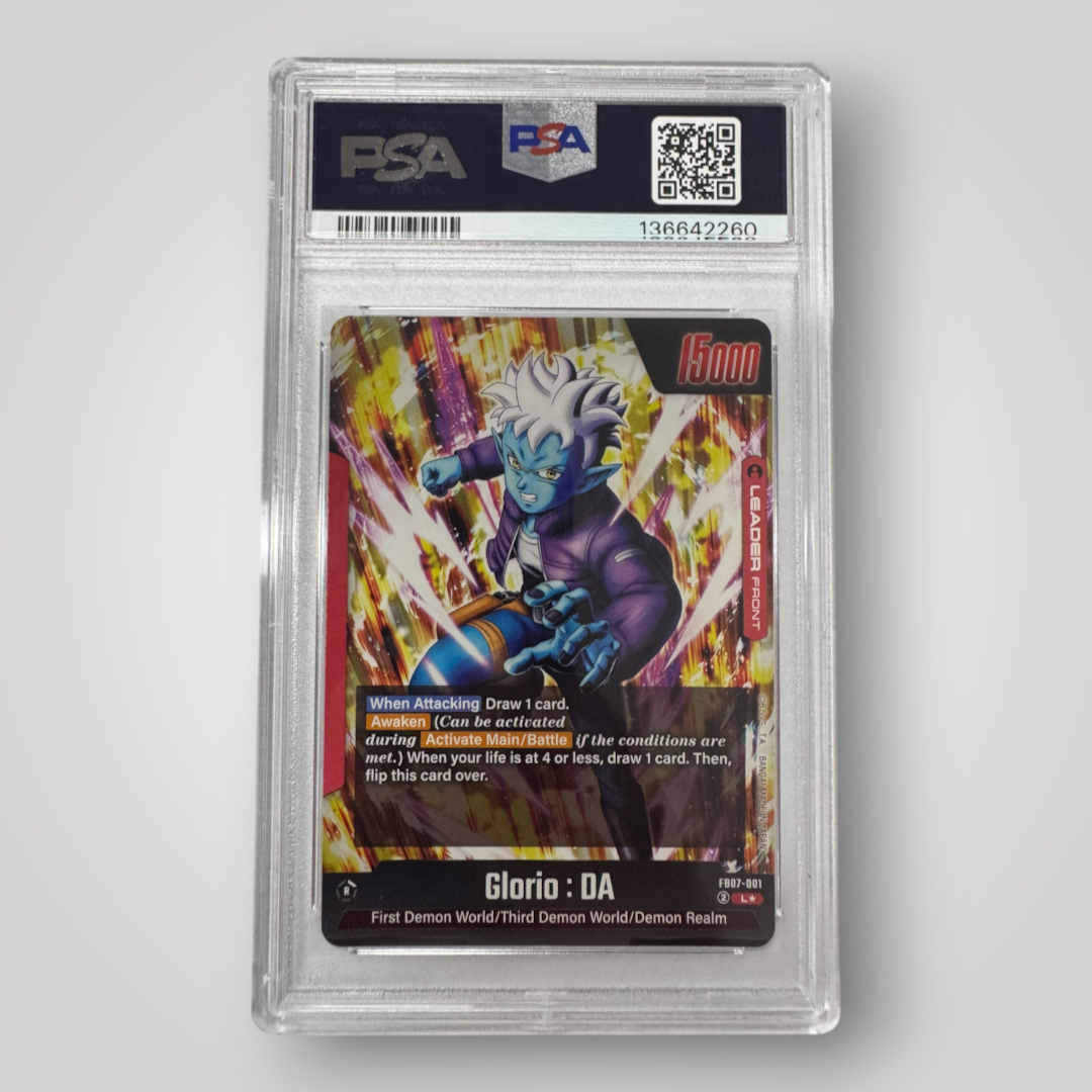 Glorio : DA (Alternate Art) - Wish For Shenron (FB07) PSA 10