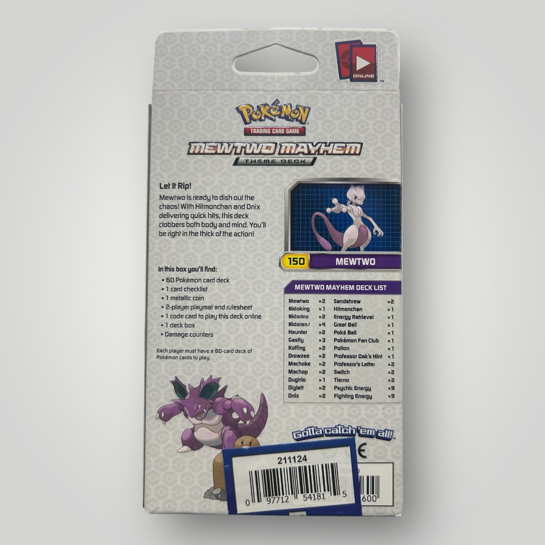 Mewtwo Mayhem theme deck