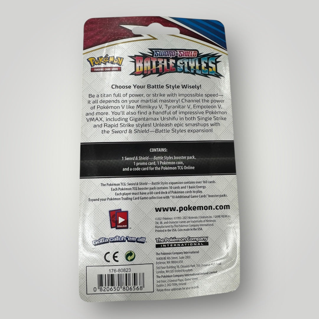Battle Styles Charmander promo blister