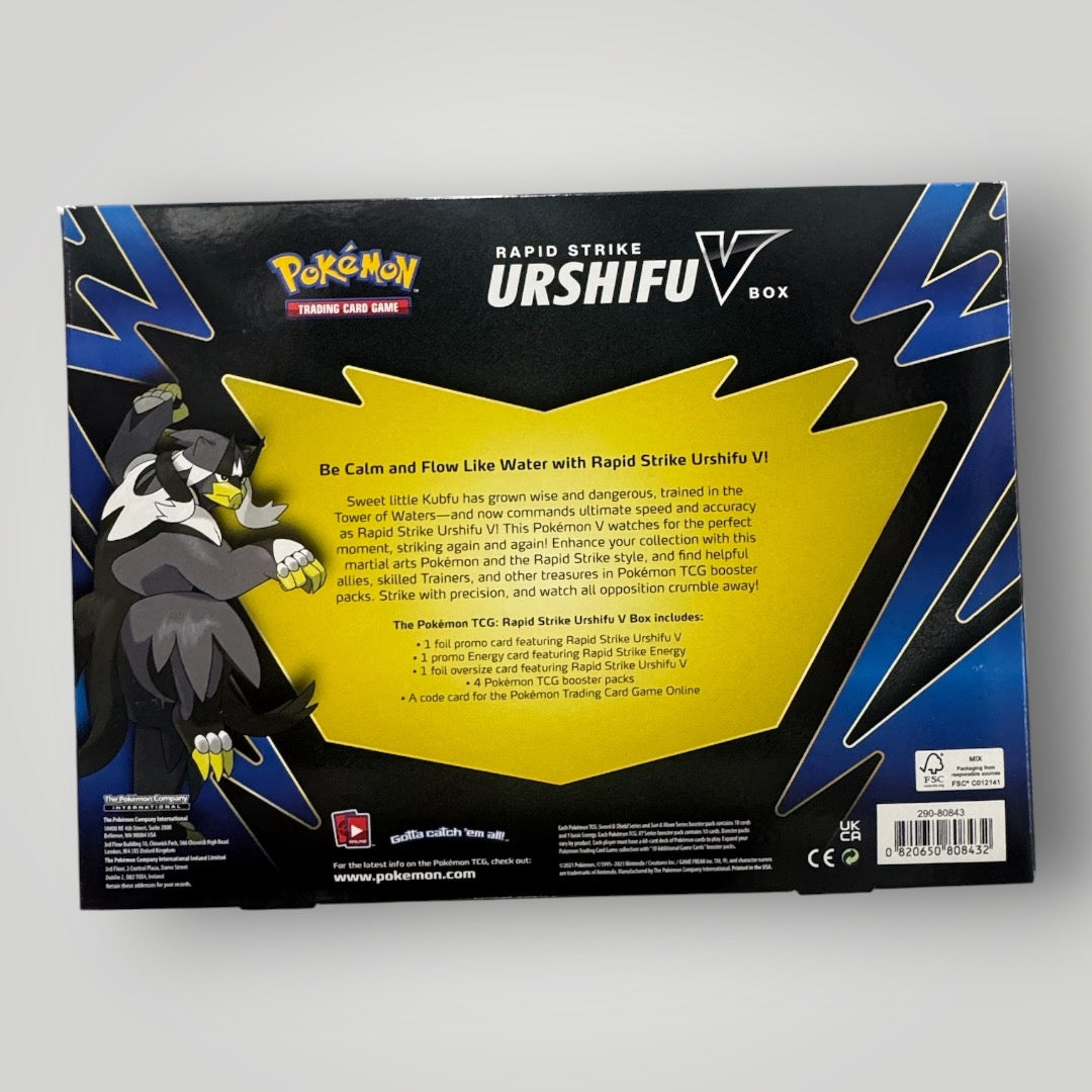 Rapid strike Urshifu Vmax Box