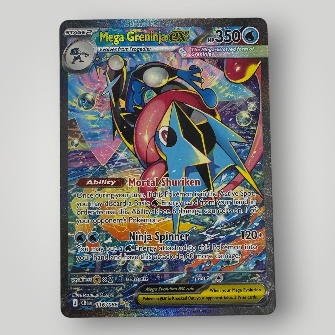 greninja ex pokemon card price Mega Greninja EX 116/086 – POP'N TOYZ