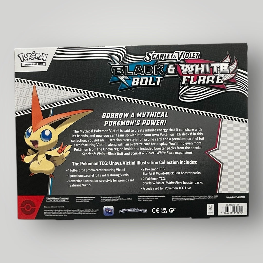Victini Illustration Collection - SV: Black Bolt & White flare