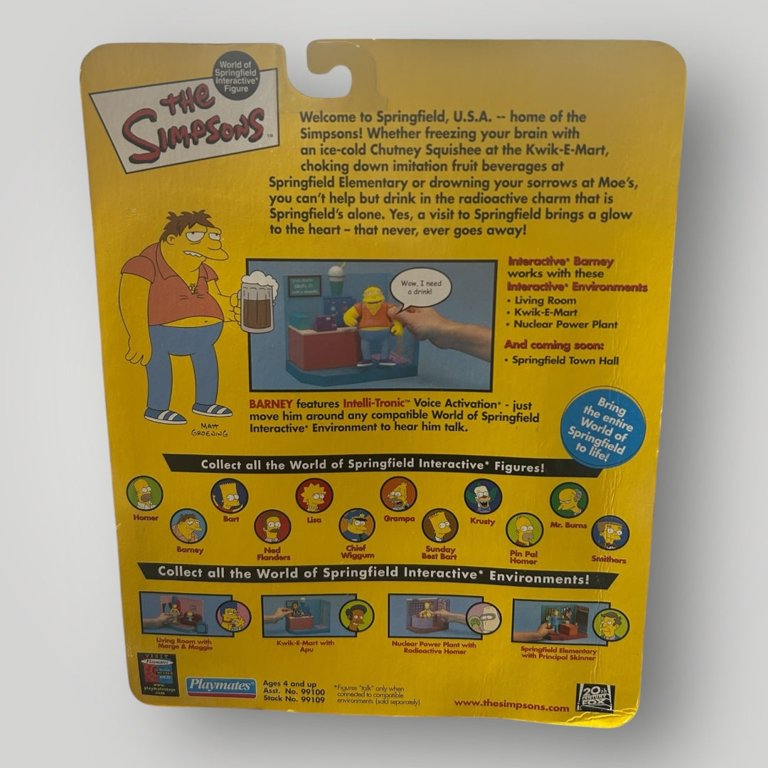 The Simpsons Barney Figure
