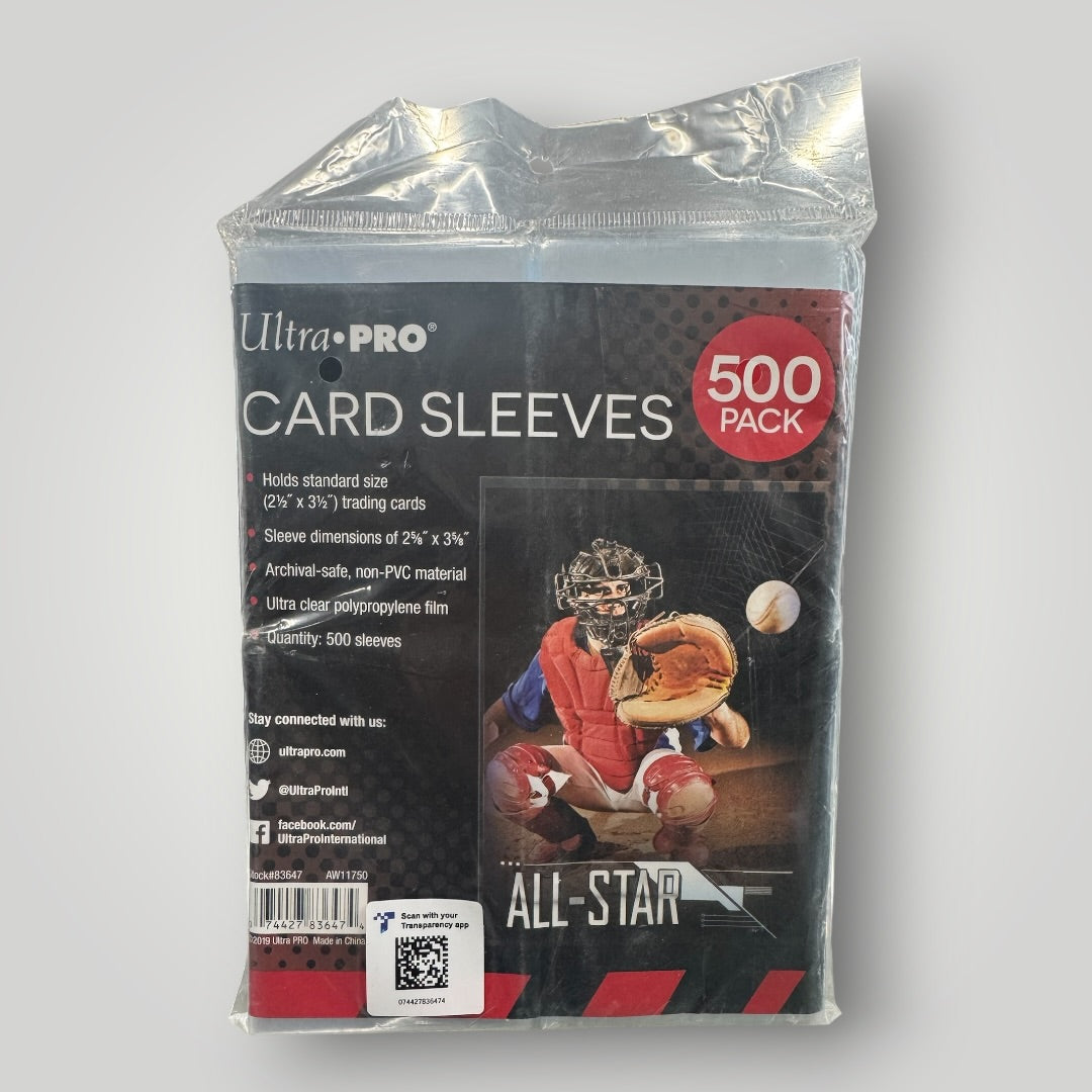 Card Sleeve 500 Pack