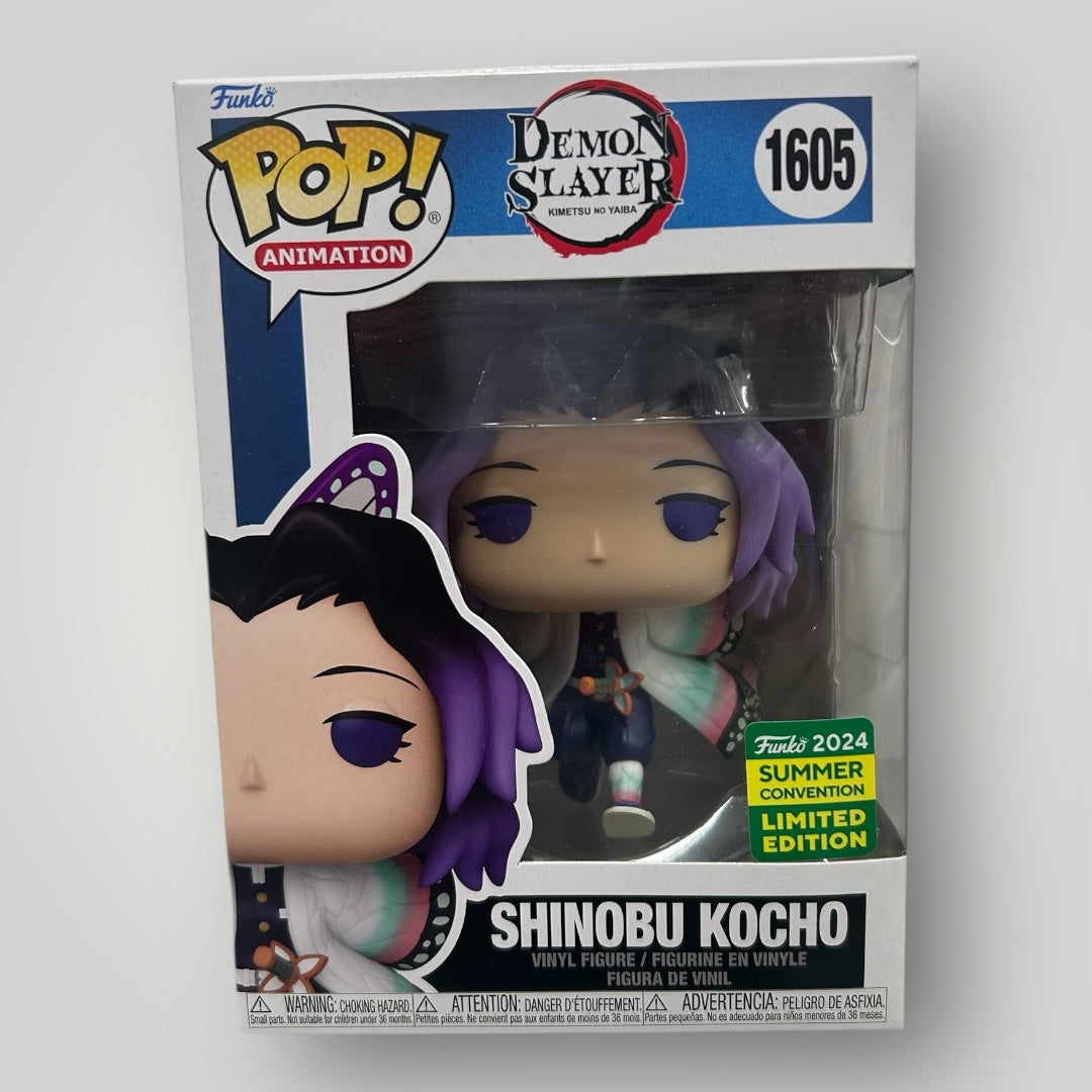 Funko Pop! Demon Slayer – Shinobu Kocho (Exclu Shop) : La Figurine Qui Vole Dans Un Nuage De Papillons !
