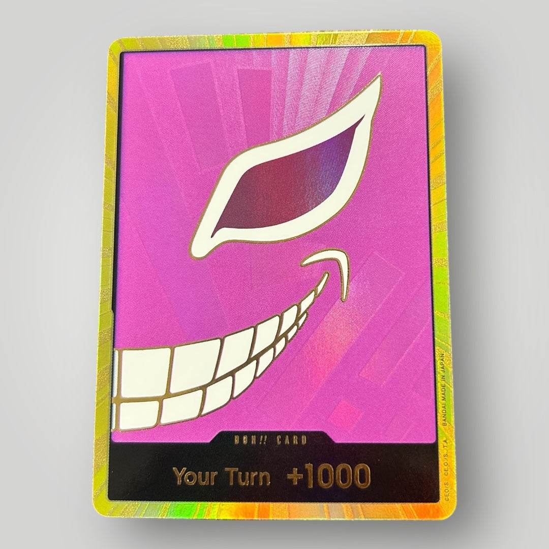 DON!! Card (Donquixote Doflamingo) (Gold)