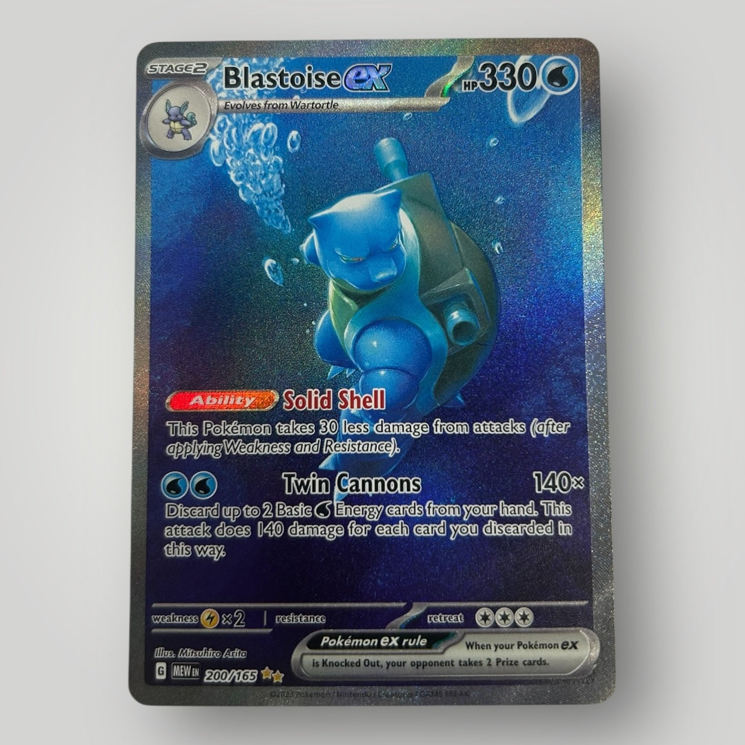 Blastoise ex 200/165
