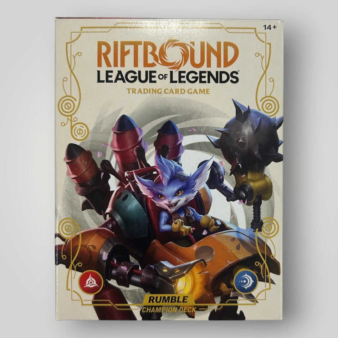Riftbound League of legends| Rumble Champion deck