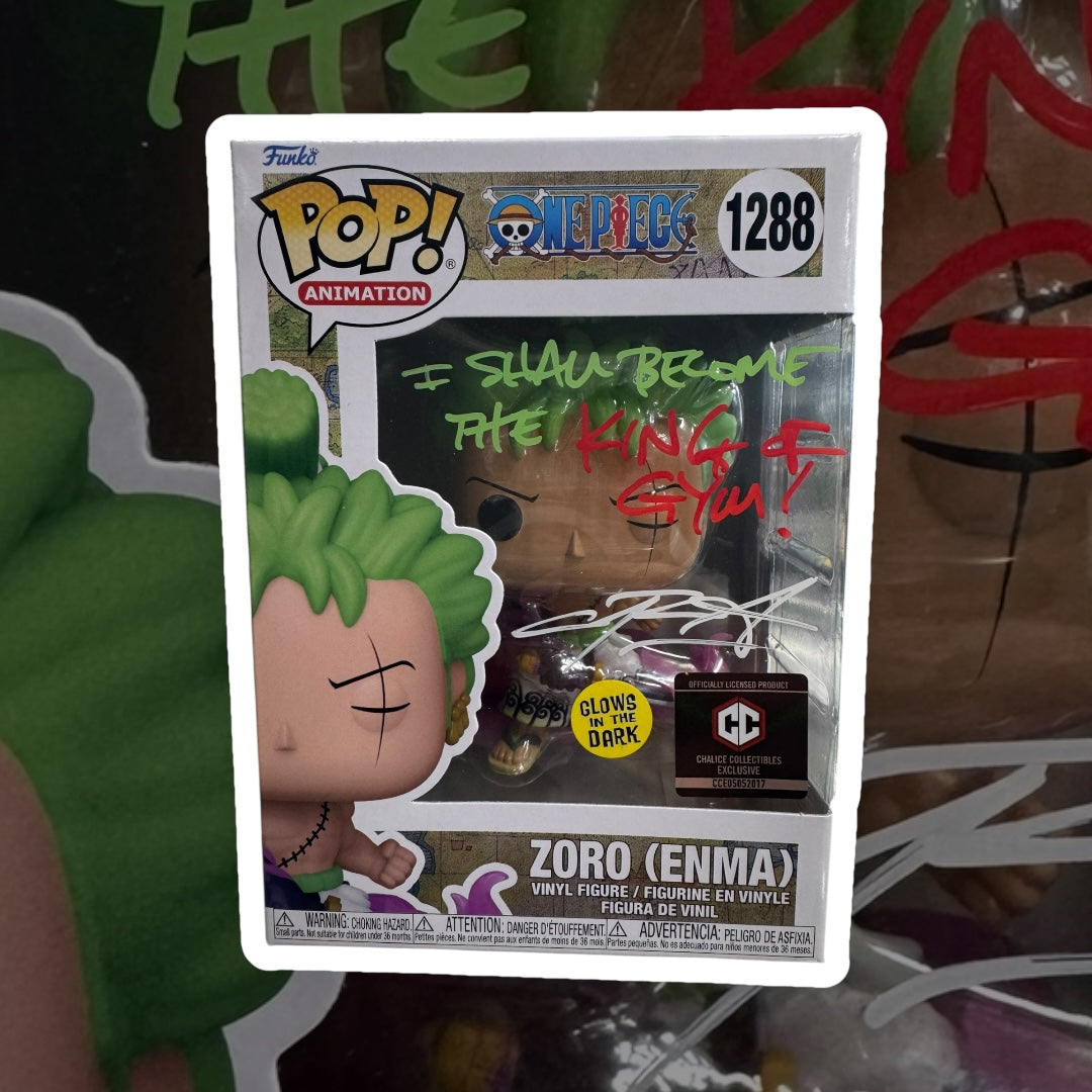 One Piece Zoro (Enma) Autographed by Christopher Sabat