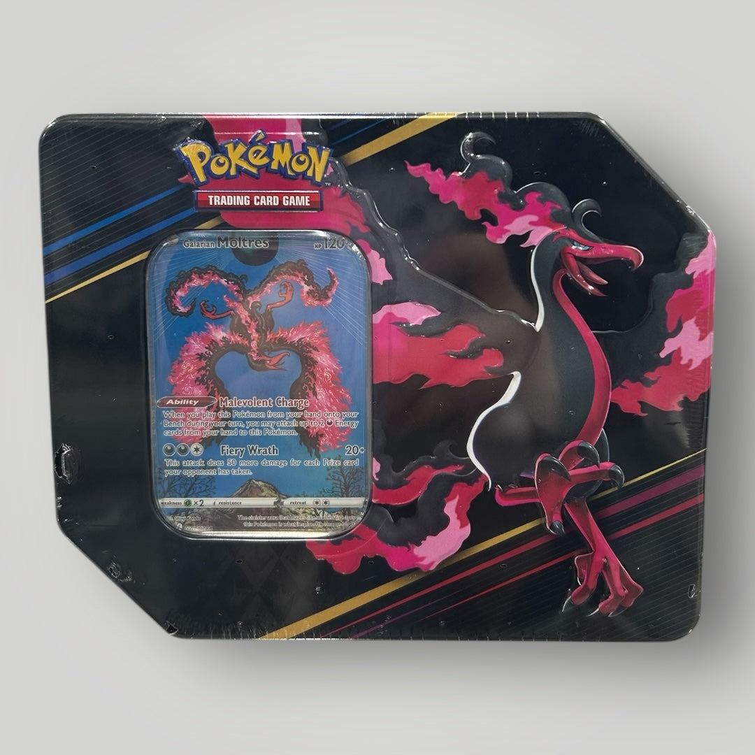 Pokemon:Crown Zenith Tin [Galarian Moltres] - Crown Zenith