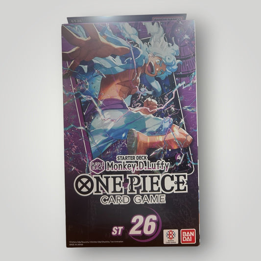 Starter Deck 26: PURPLE/BLACK Monkey.D.Luffy (ST-26)