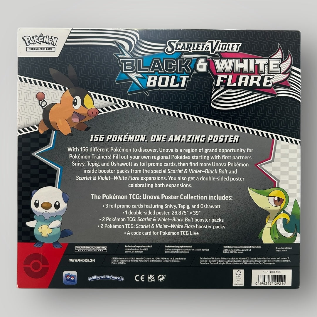 Black Bolt & White Flare Poster collection