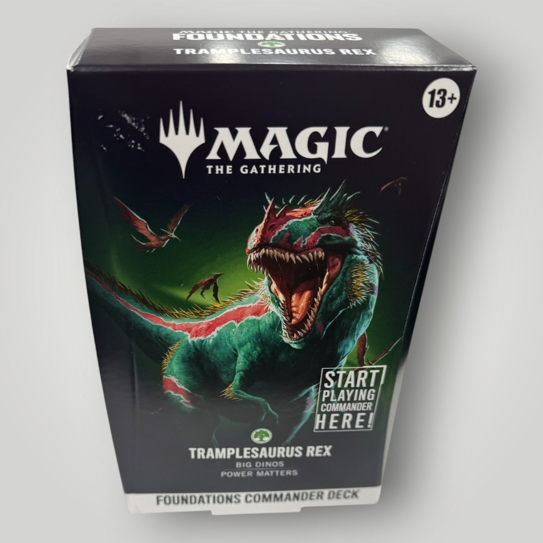 Tramplesaures Rex Foundations Commander Deck