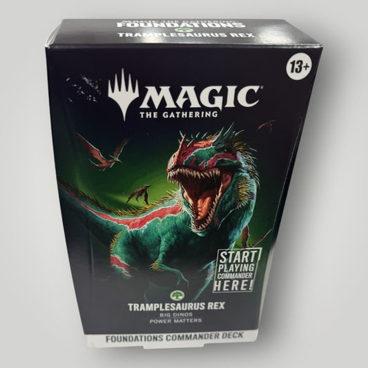 Tramplesaures Rex Foundations Commander Deck
