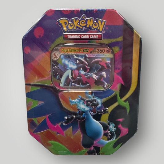 Mega Charizard Tin (Mega Charizard X EX)