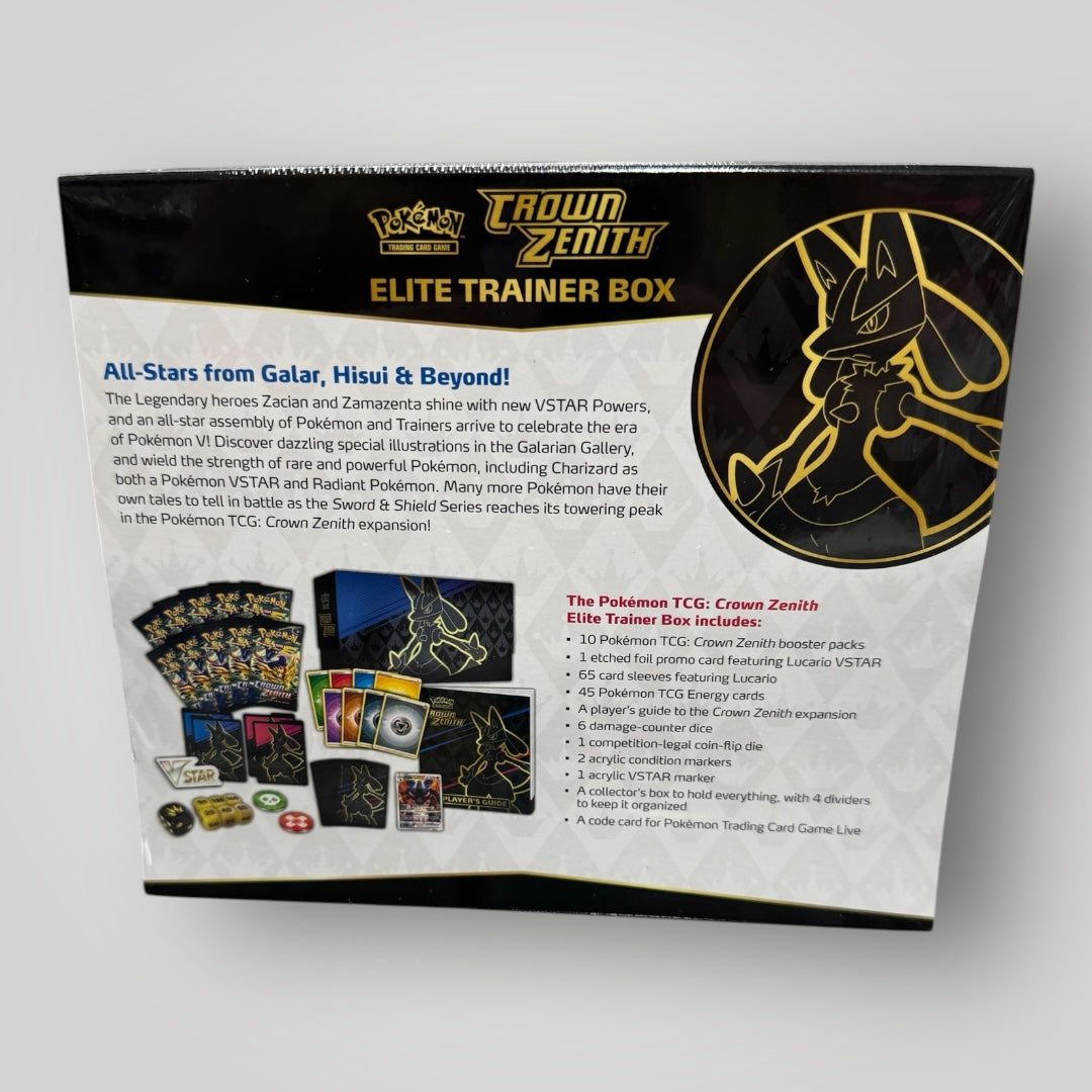 Pokemon S&S Crown Zenith ETB