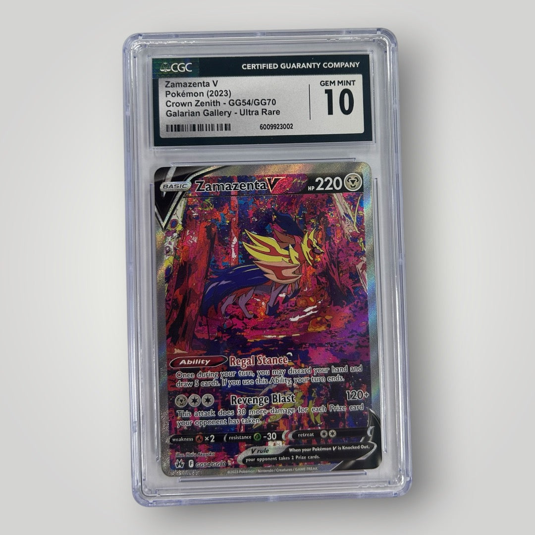 Zamazenta V GG54/GG70 CGC 10