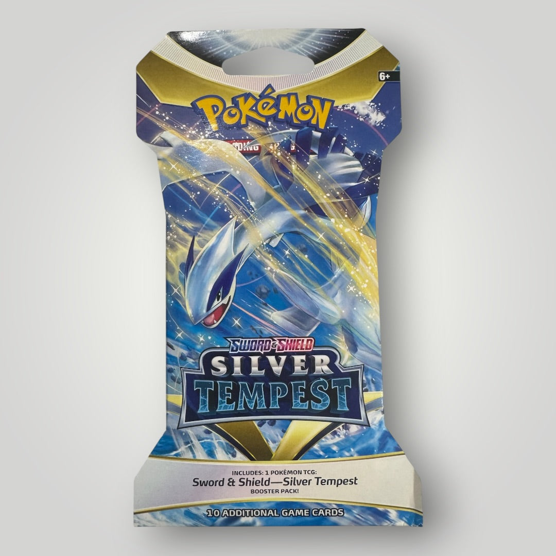 Silver Tempest Sleeved Booster Pack