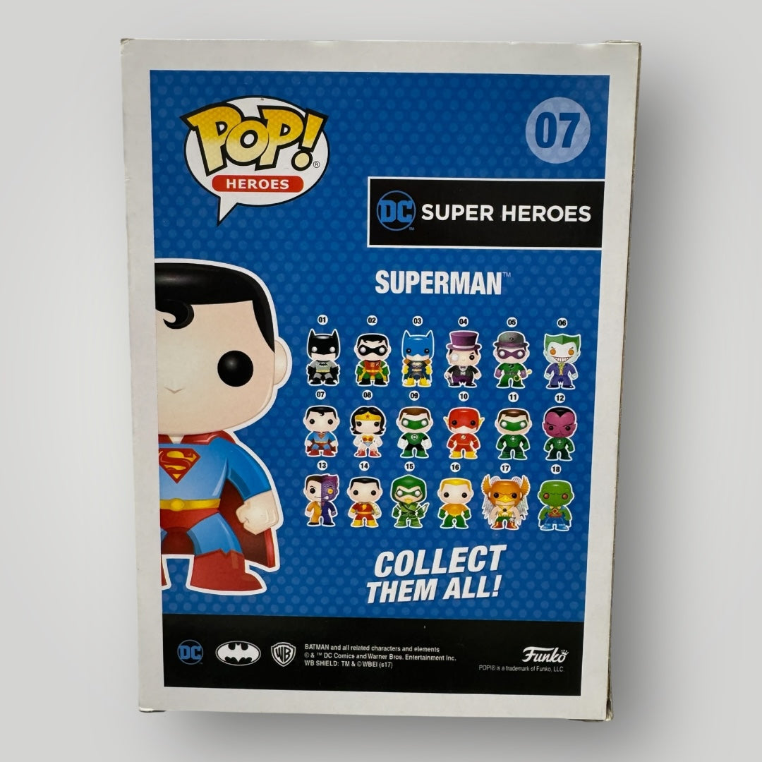 Funko DC Superman Metallic Chase #07