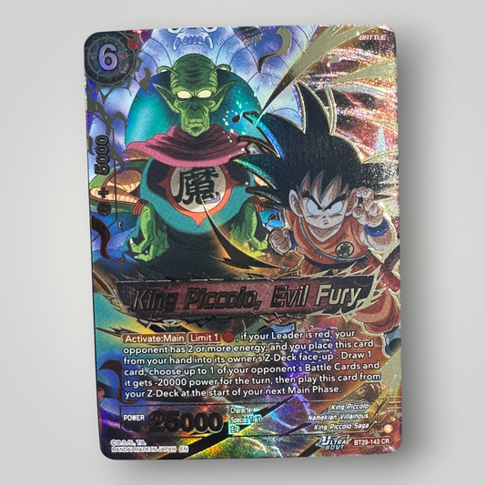 King Piccolo, Evil Fury - Fearsome Rivals (BT29)