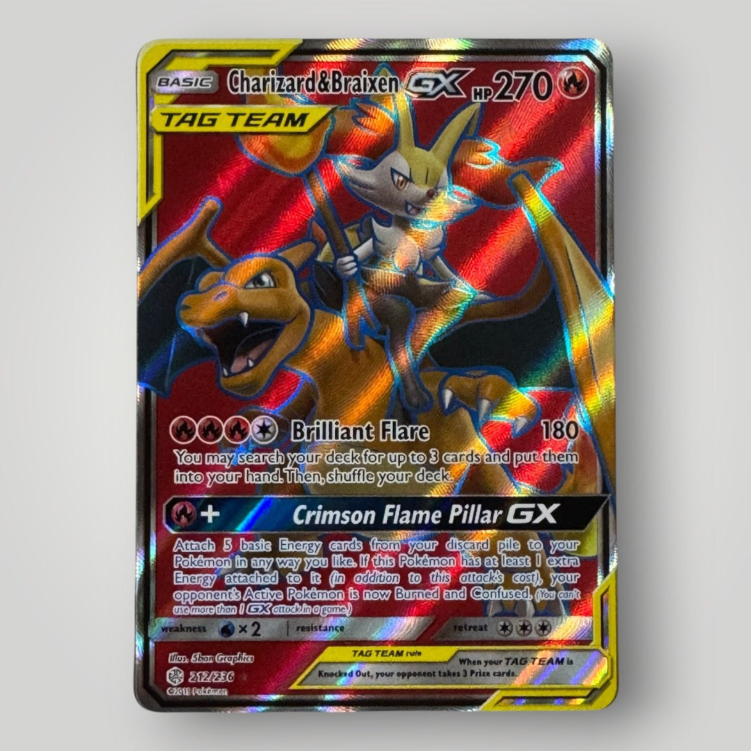 Charizard & Braixen GX 212/236
