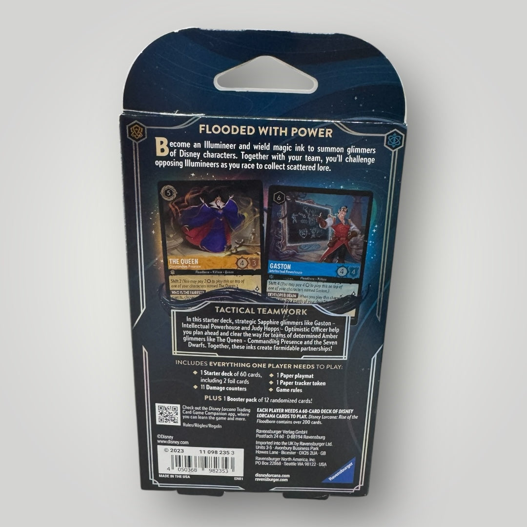 Disney Lorcana Starter Deck Rise Of The Floodborn