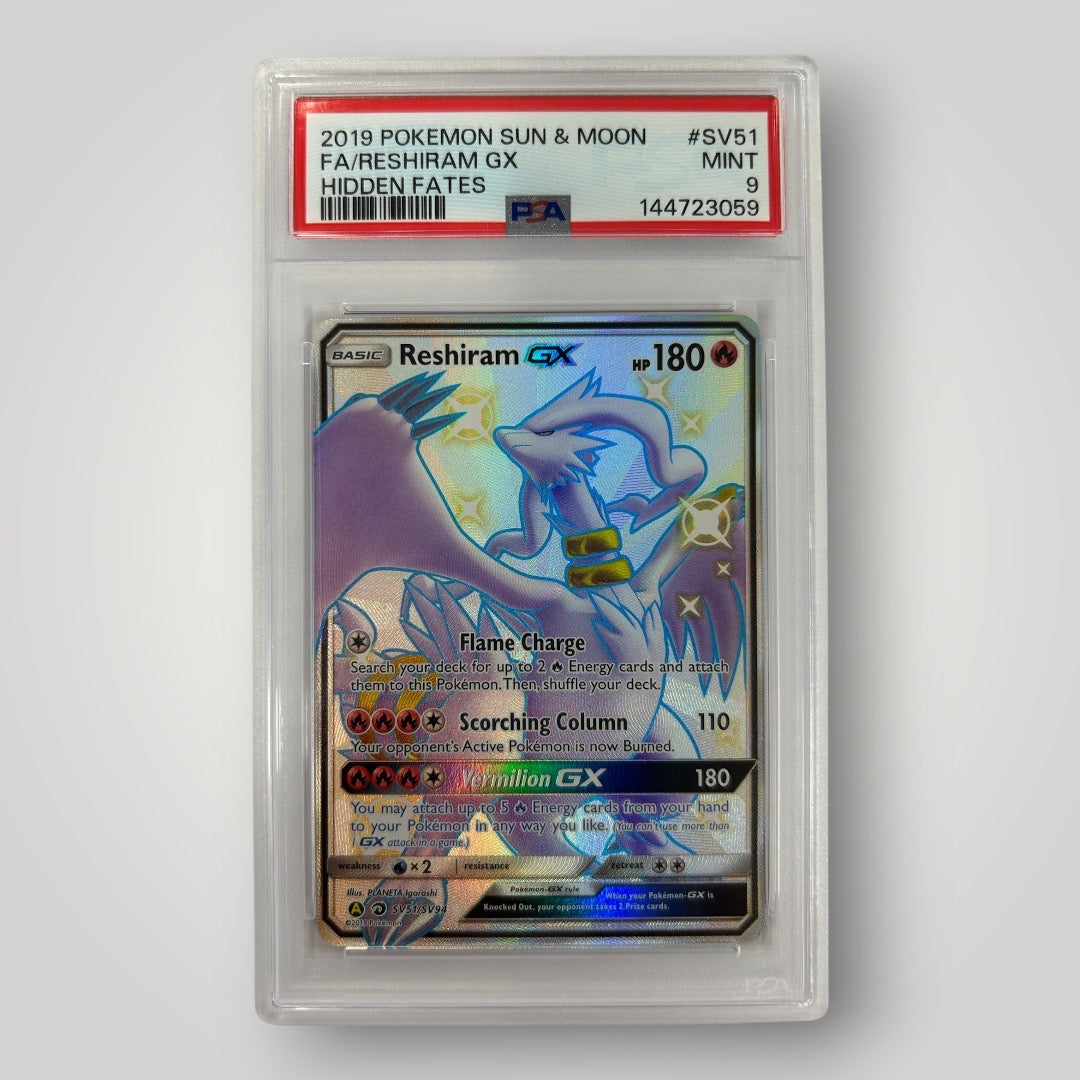 Reshiram GX SV51/SV94 PSA 9