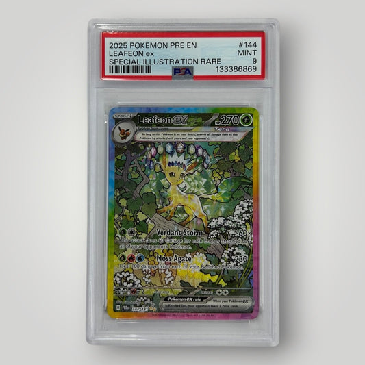 Leafeon ex 144/131 PSA 9