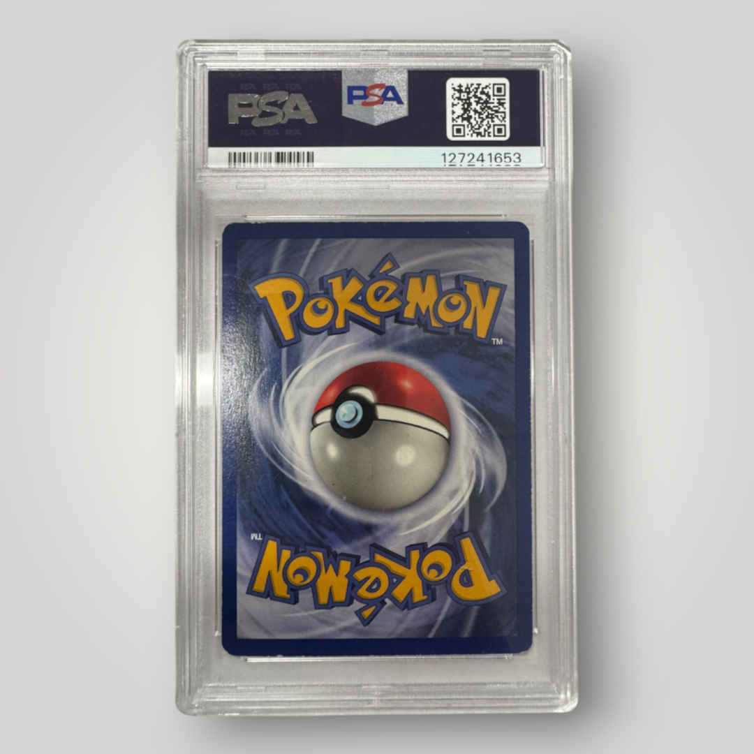 1999 Pokemon Fossil Hitmonlee-Holo PSA 4