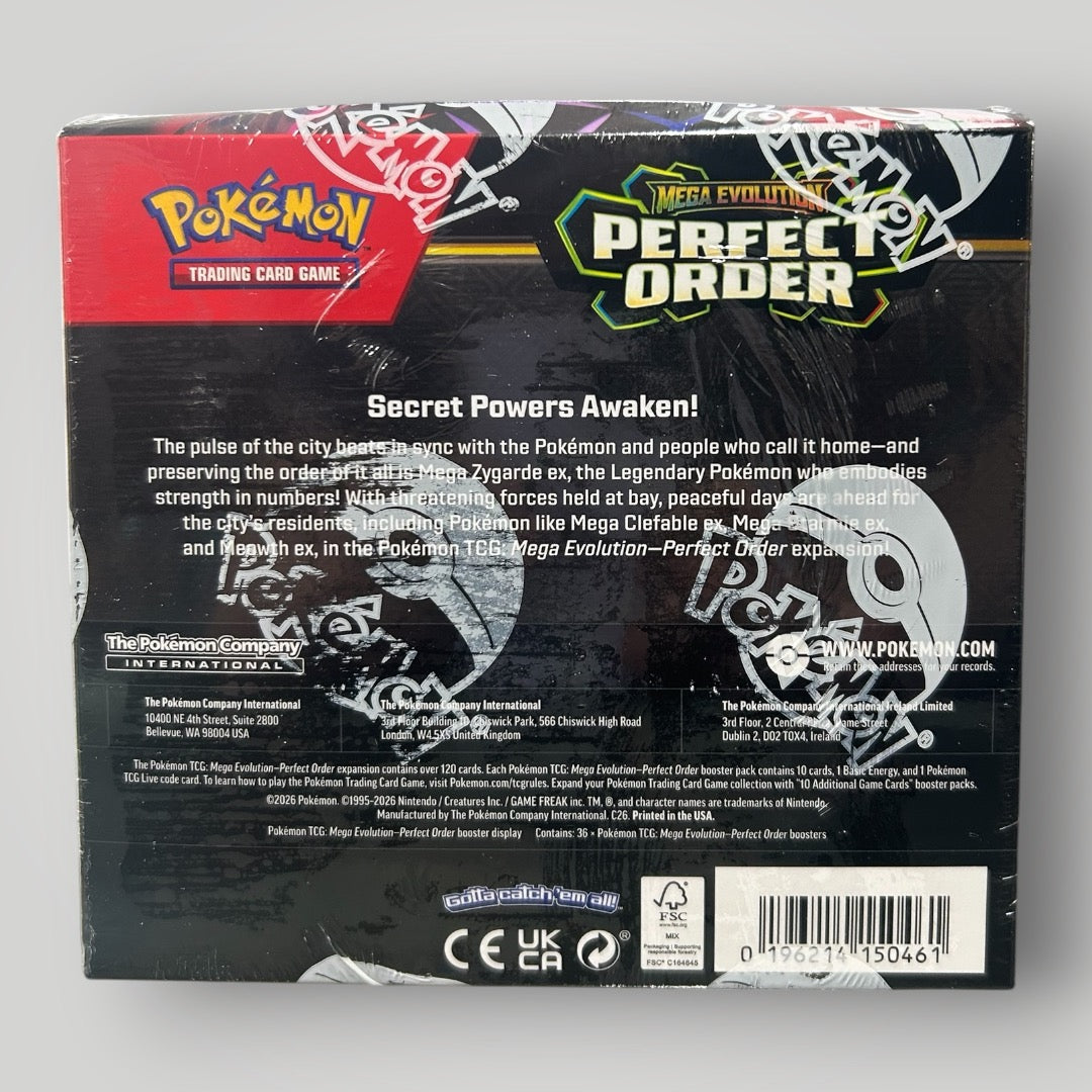 Pokémon Mega Evolution: Perfect Order Booster Box